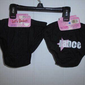 Dance Briefs - Child Size Medium/Large- New With Tags